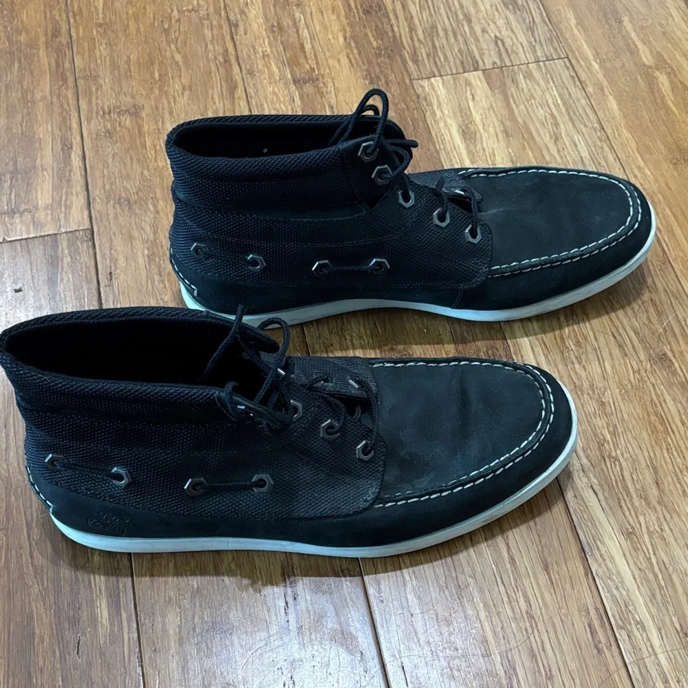 Timberland Men’s Newmarket Black Chukka Outdoor Gear Boots – Size 10.5M